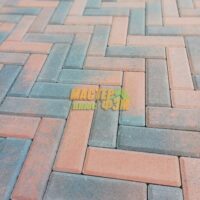 Тротуарная плитка Кирпич узкий Золотой мандарин тротуарная плитка кирпич узкий золотой мандарин