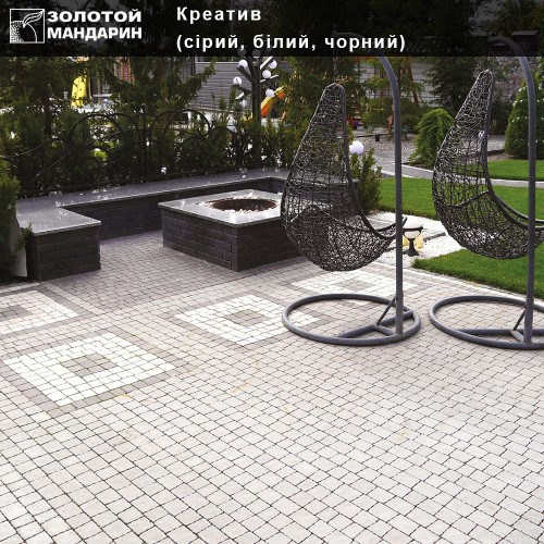 Тротуарная плитка Креатив Золотой мандарин плитка креатив серый в киеве