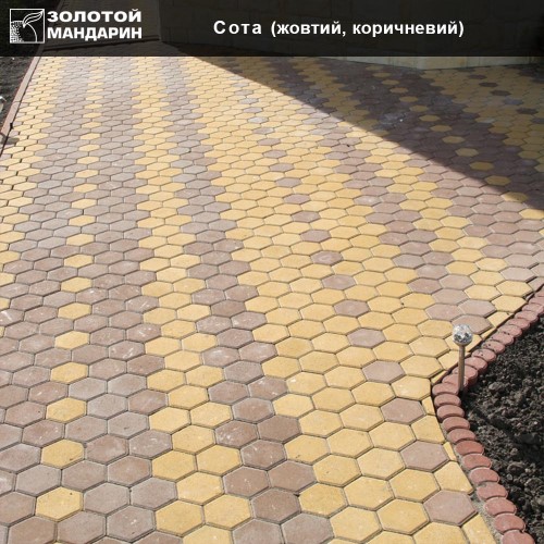 Плитка Сота «Золотой мандарин» плитка сота мандарин