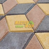 Плитка Тротуарная Ромб «Золотой мандарин» тротуарная плитка ромб золотой мандарин