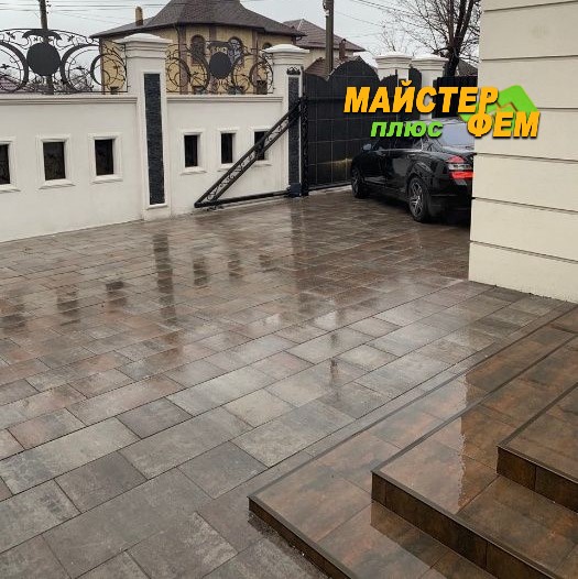 ТРОТУАРНАЯ ПЛИТКА ЛАЙНСТОУН-20 ГРАНАТ ТРОТУАРНАЯ ПЛИТКА ЛАЙНСТОУН 20 h60 ГРАНАТ — изображение 5