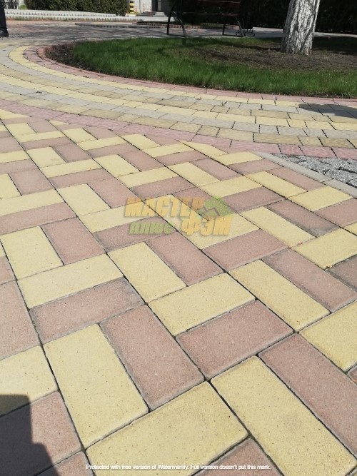 Тротуарная плитка "Авеню" Кирпич 10х20 Сахара Тротуарная плитка "Авеню" Кирпич 10х20 Сахара — изображение 5