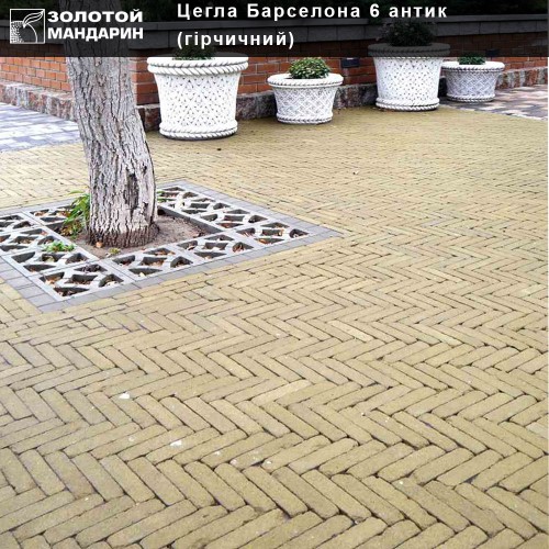 Тротуарная плитка Кирпич Барселона Антик Тротуарная плитка Кирпич Барселона Антик — изображение 8