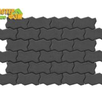 тротуарная плитка фалка авеню ковальская графит