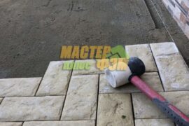 2022 Укладка тротуарной плитки кирпич декоративный