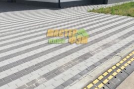 2021 Укладка тротуарной плитки Кирпич в Бородянке