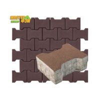 Тротуарная плитка 2Т Катушка коричневая Брук-Плит тротуарная плитка катушка 2т коричневая брук плит бровары