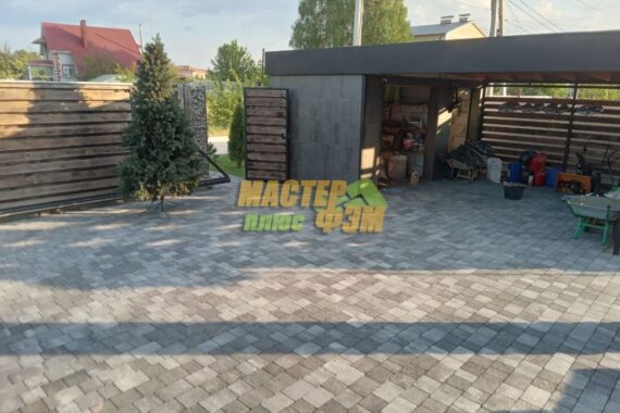 тротуарная плитка акрополь юнигран в зазимье 3