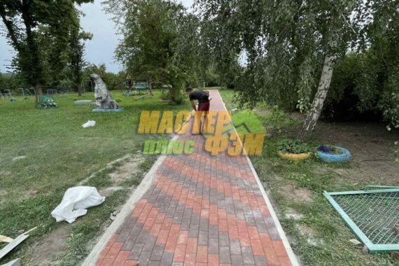 2023 Укладка тротуарной плитки Кирпич ЭКО Жуковцы