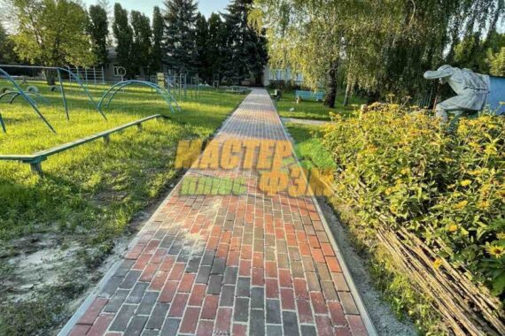 2023 Укладка тротуарной плитки Кирпич ЭКО Жуковцы