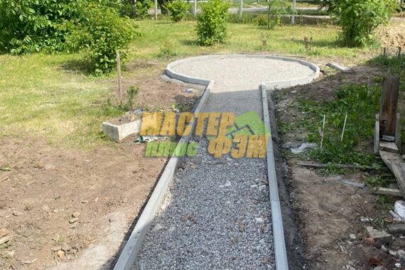 укладка тротуарной плитки старый город в парышкове 1