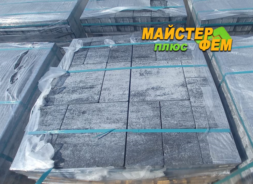 Тротуарная плитка ПРОМЕНАДА ДИАБАЗ Юнилюкс Юнилюкс променада диабаз тротуарная плитка в киеве