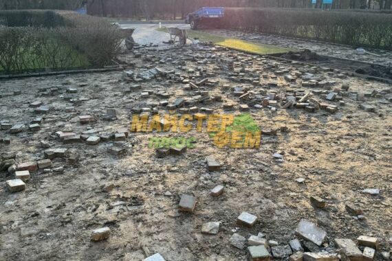 2024 Укладка тротуарной плитки Пассаж Арагон в Пущей Водице подготовка основы под укладку тротуарной плитки пассаж арагон