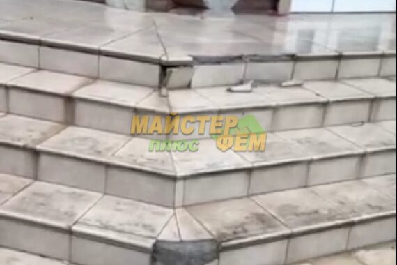 2024 Укладання тротуарної плитки Акрополь у Пороскотені 2024 Укладання тротуарної плитки Акрополь у Пороскотені
