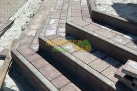 2024 Укладання тротуарної плитки Акрополь у Пороскотені