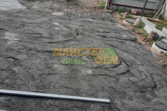 2024 Укладання тротуарної плитки Променада Аляска у Горбовичах підготовка під плитку юнілюкс