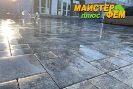 2024 Укладка тротуарной плитки ПАССАЖ Аляска на Борщаговке