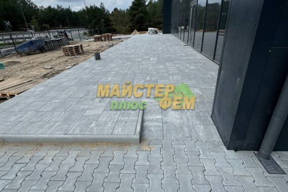 2024 Укладка тротуарной плитки 2Т и ЛАЙНСТОУН брукывка лайнстоун 60 укладання у лисниках