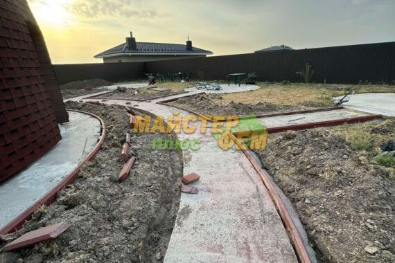 2024 Укладка тротуарной плитки Старый Город в Межречие Юг поребрик 500.200.60 эко установка в межиречии