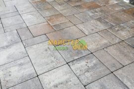 2024 Укладка тротуарной плитки ПАССАЖ в Чернобыльце
