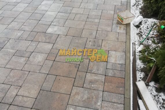 2024 Укладка тротуарной плитки ПАССАЖ в Чернобыльце мощение фэм юнилюкс пассаж арагон под ключ в чернобыльце