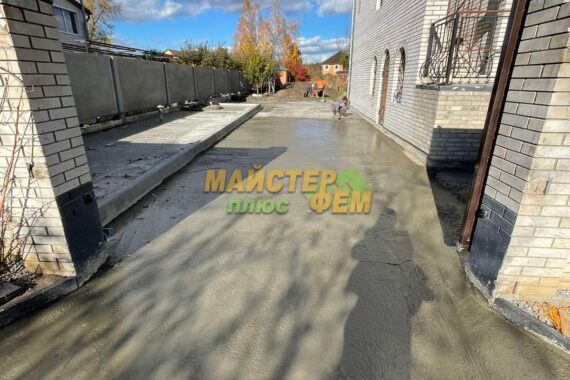 2024 Укладка тротуарной плитки КВАДРО в Романкове Заливка бетона под укладку плитки Юнилюкс квадро в Романкове