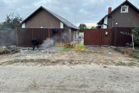 2024 Укладка тротуарной плитки Пассаж в Ясногородке 2024 Укладка тротуарной плитки Пассаж в Ясногородке