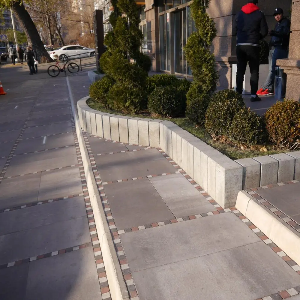 Тротуарная плитка Плита Пошаговая Грейс 900х450 плита пошаговая грейс 900х450 золотой мандарин